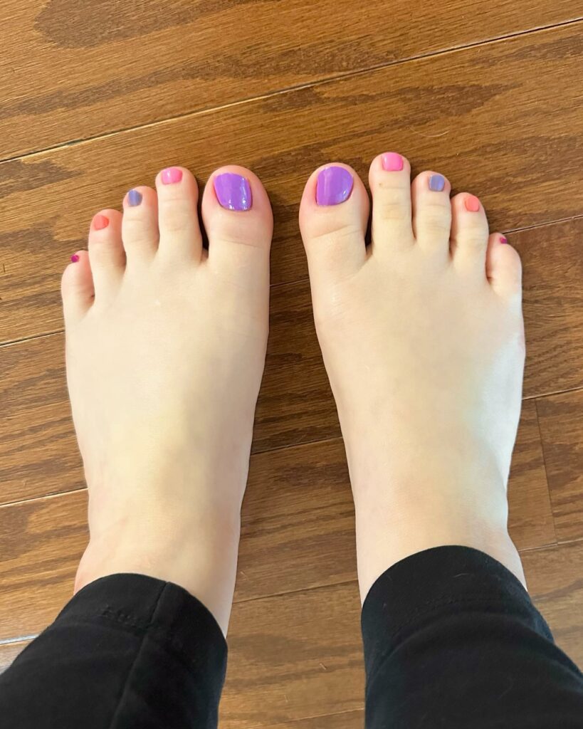 25 Latest Purple Pedicure Designs to Try In 2024! 25 Whimsical Pink and Purple Pedicure