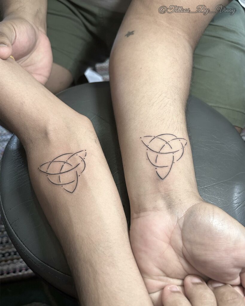 FATHER AND DAUGHTER TATTOOS TO CELEBRATE YOUR BOND IN 2024 19 Celtic Knot Tattoos