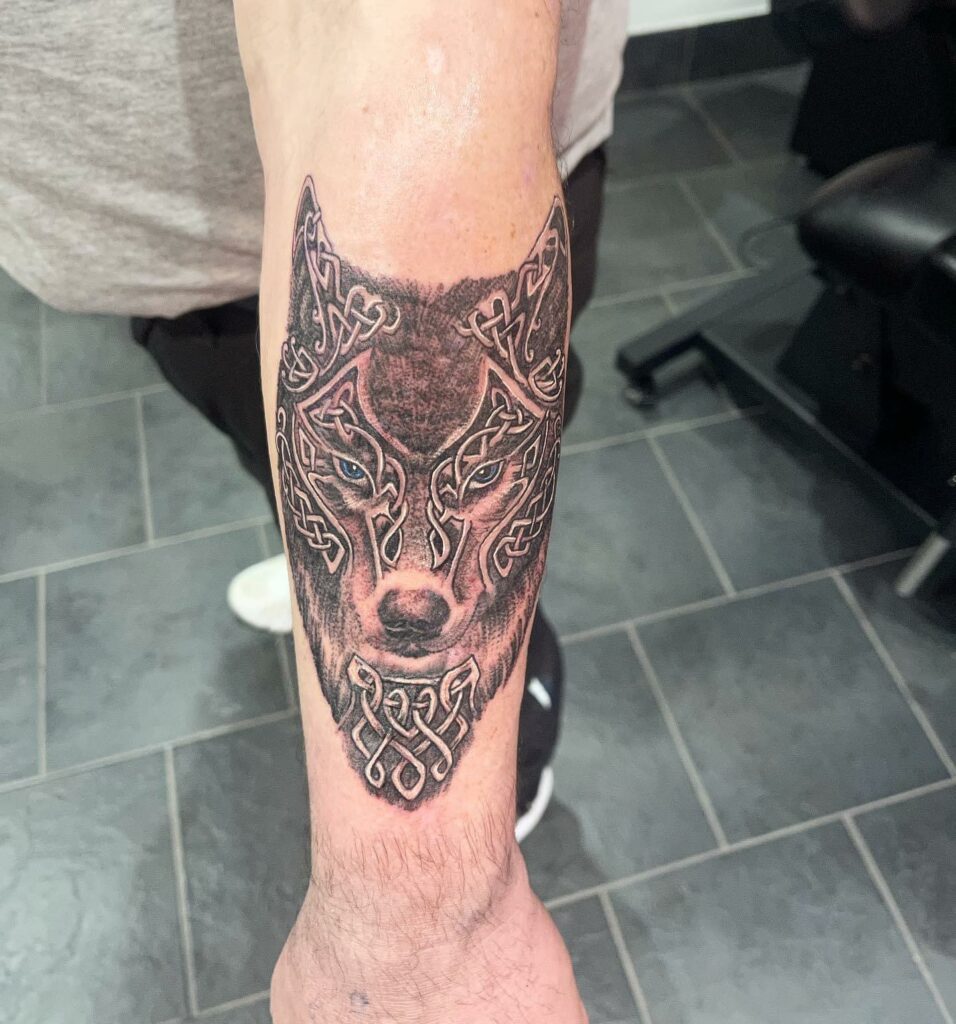 20+ Amazing CELTIC TATTOOS + All Their Meanings! 36 Celtic Wolf Tattoo