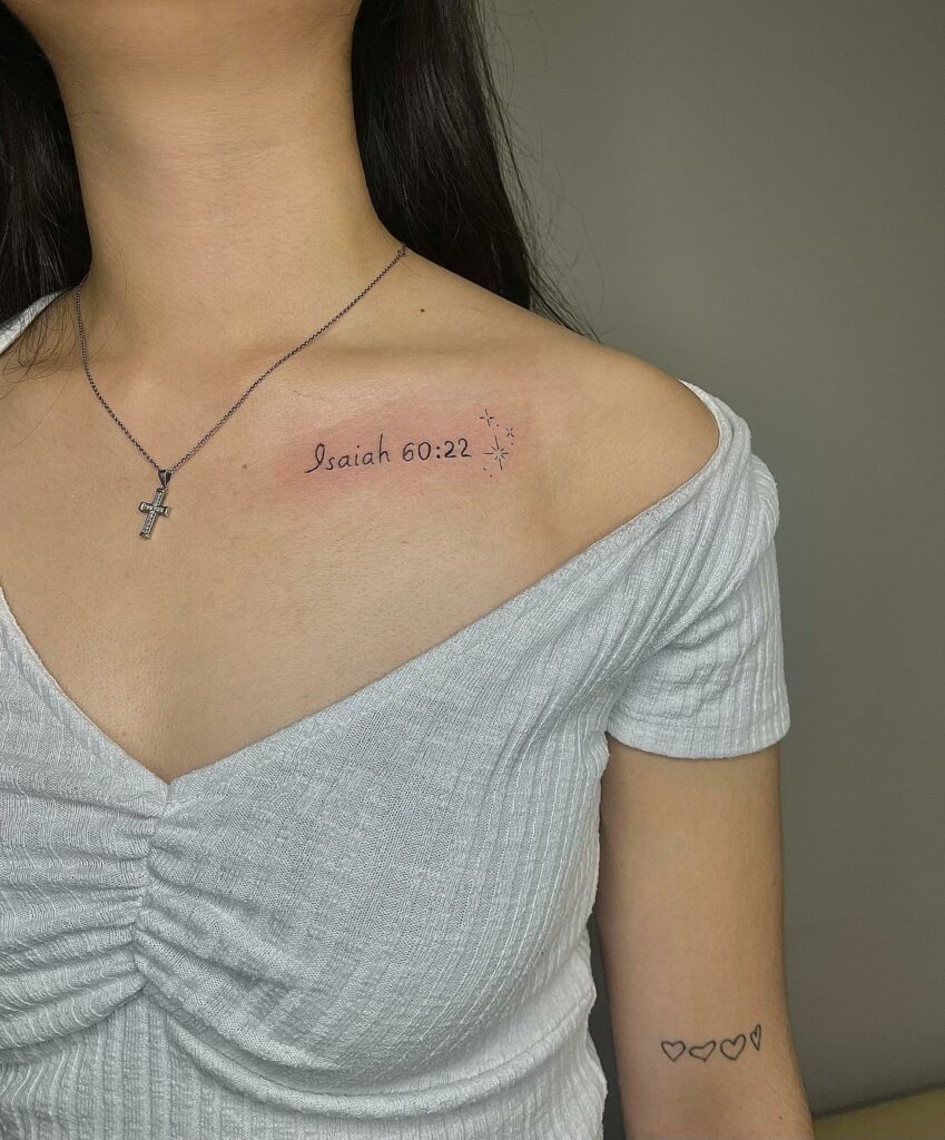 20+ Amazing Scripture Tattoos for Women 10 Bible Verse Tattoo