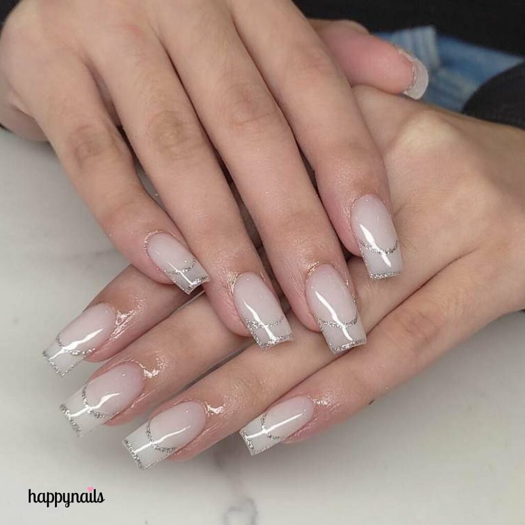 20 Chrome French Manicures to Try in 2024 25 Outline French Manicure