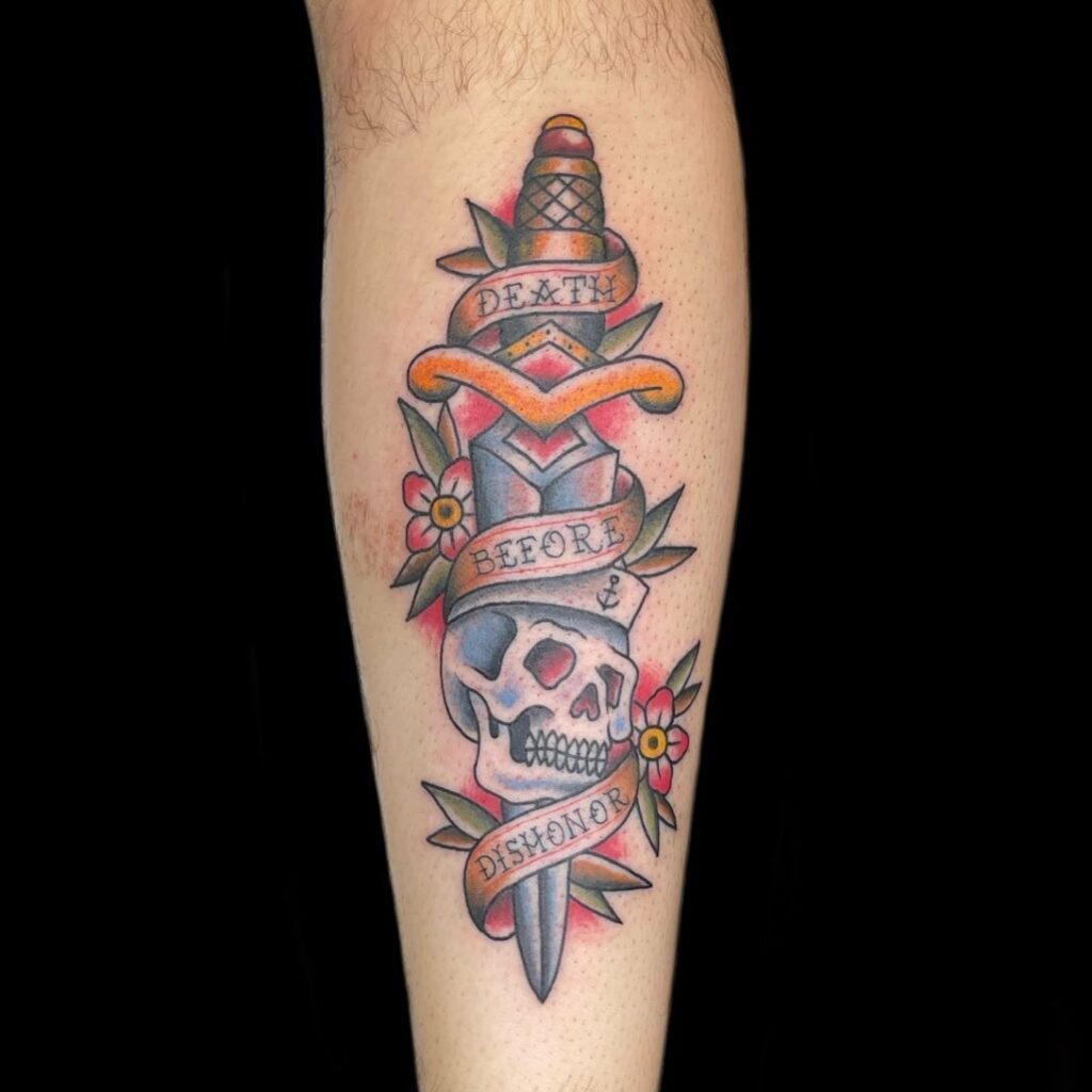 Death Before Dishonor Tattoo Designs You Need to See in 2024 14 Death Before Dishonor Tattoo