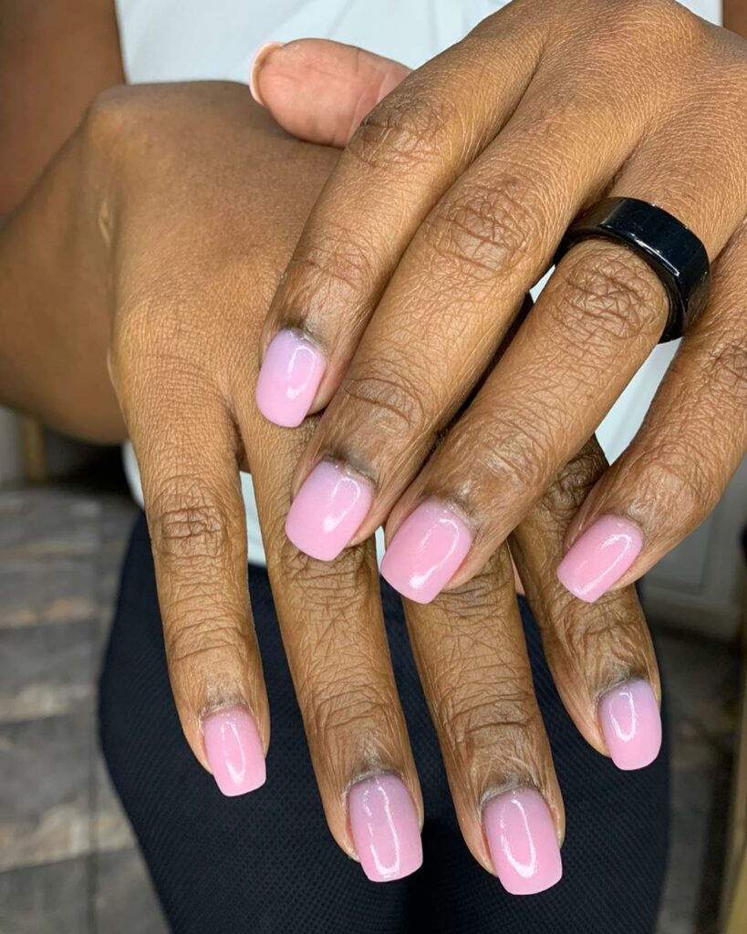 20 Latest Bubble Bath Nail Designs To Try In 2024! 25 Nude Pink Bubble Bath