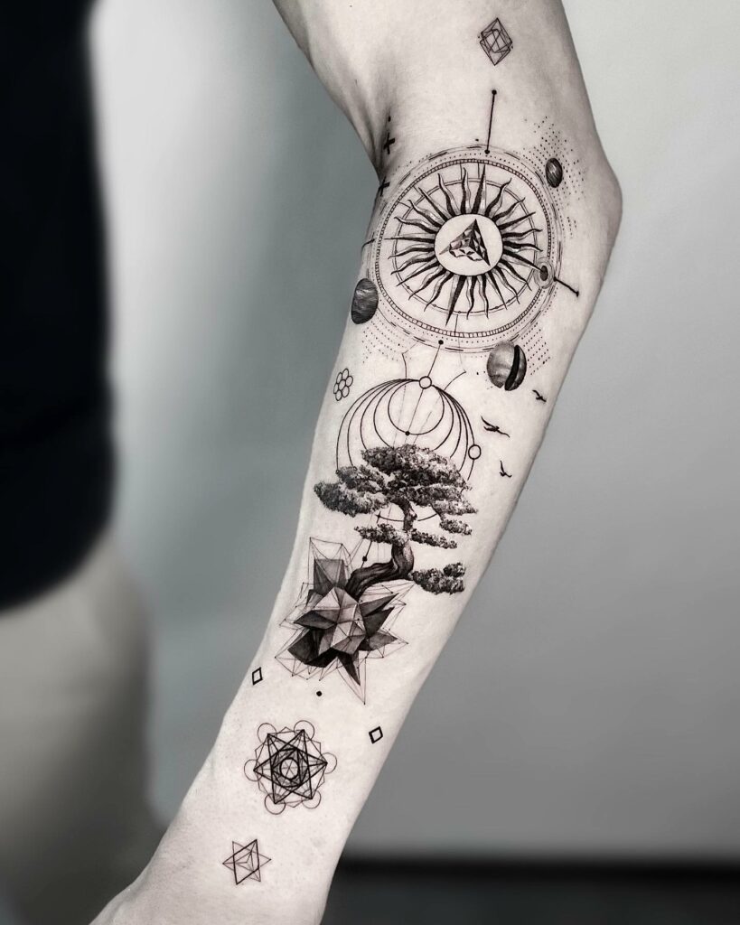 20+ AMAZING FOREARM TATTOOS FOR WOMEN - UPDATED FOR 2024 16 Tree Forearm Tattoo