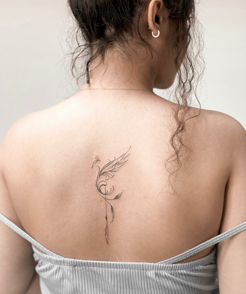 Beautiful Bird Tattoos For Women 12 The Rebirth: Phoenix