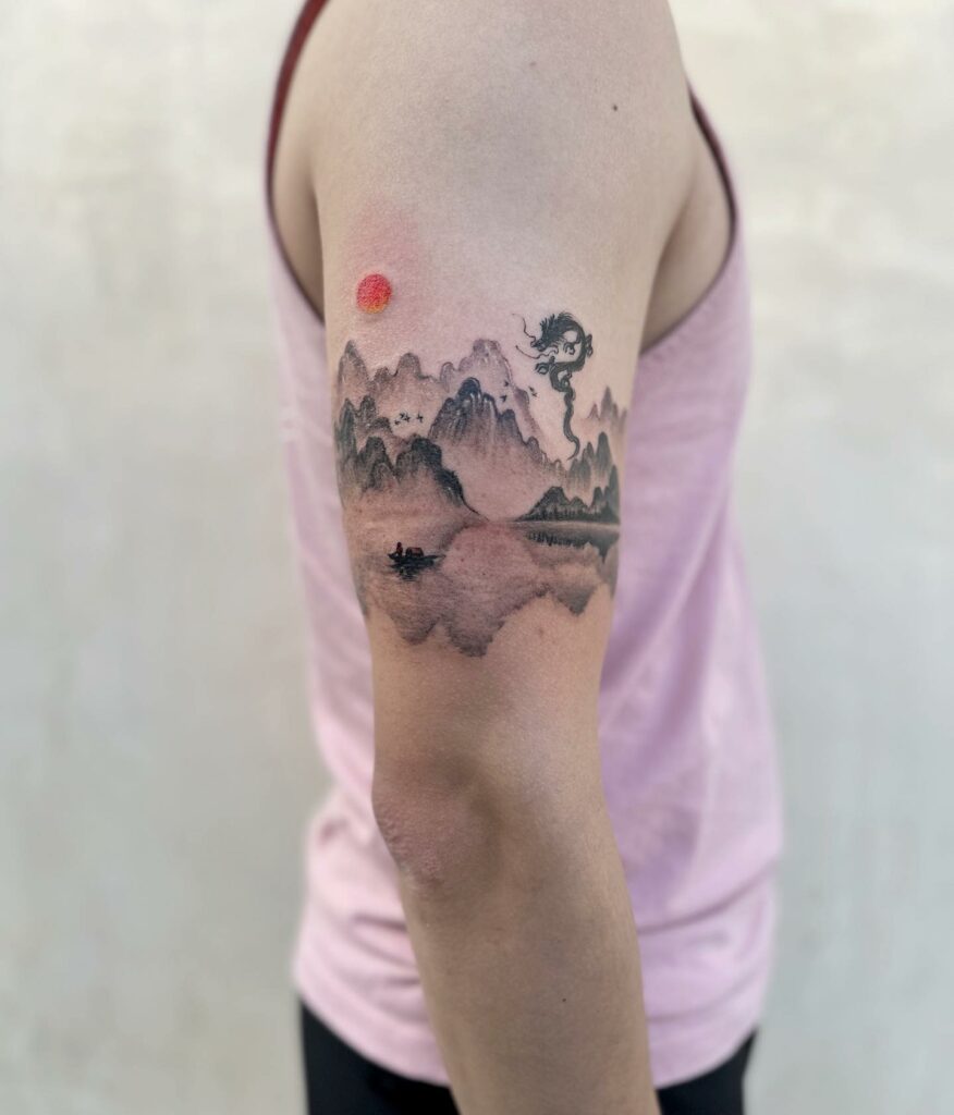 20+ BEST DRAGON TATTOO FOR MEN - UPDATED FOR 2024 17 Small Dragon Tattoo