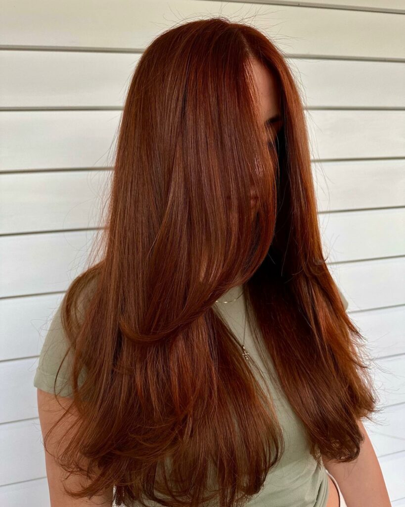 35 Copper Hair Color Ideas to Spice Up Your Look in 2024 26 No-Frills Copper Brown Hair