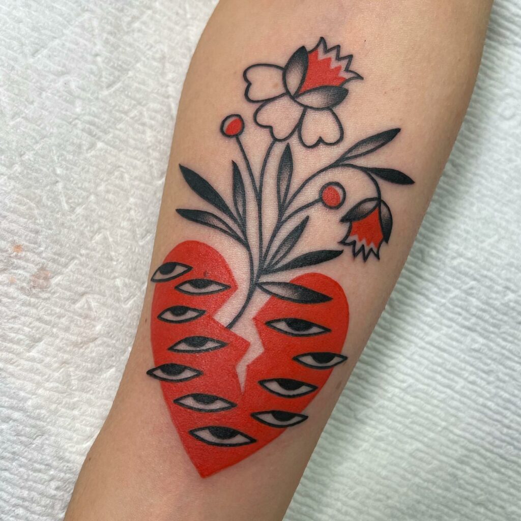 10+ BEAUTIFUL BROKEN HEART TATTOOS YOU NEED TO SEE! 12 Broken Heart Tattoo