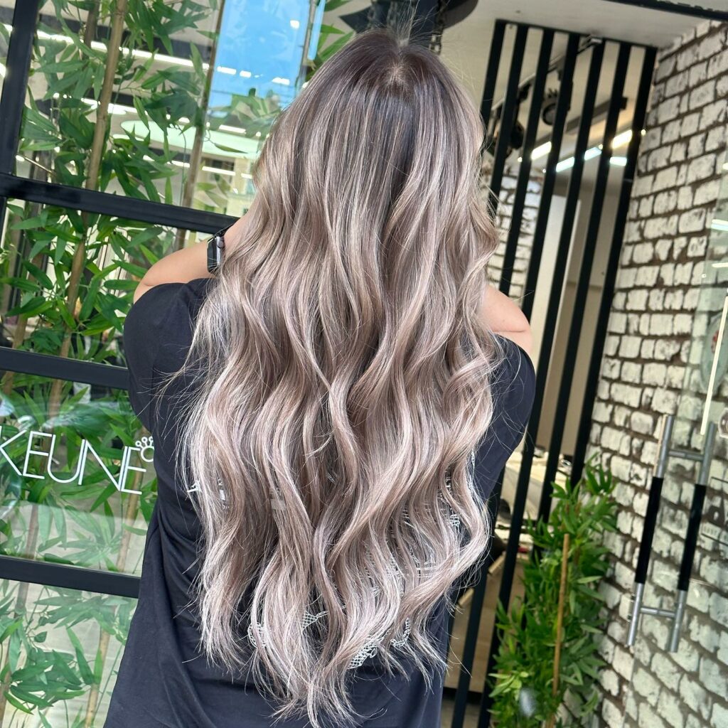 44 Trendy Blonde Highlights On Brown Hair Ideas to Try in 2024 19 Keep It Cool with Ashy Brown And Icy Highlights