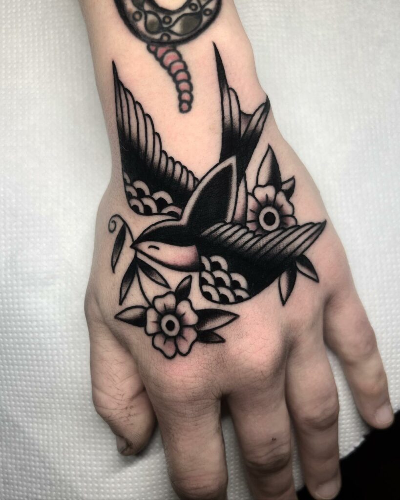 10 Amazing Swallow Tattoo Designs & Their Meaning 11 Swallow Tattoo