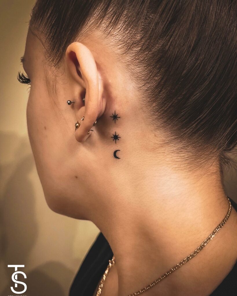 12 Amazing STAR TATTOO IDEAS To Inspire You 14 Moon and Star Designs
