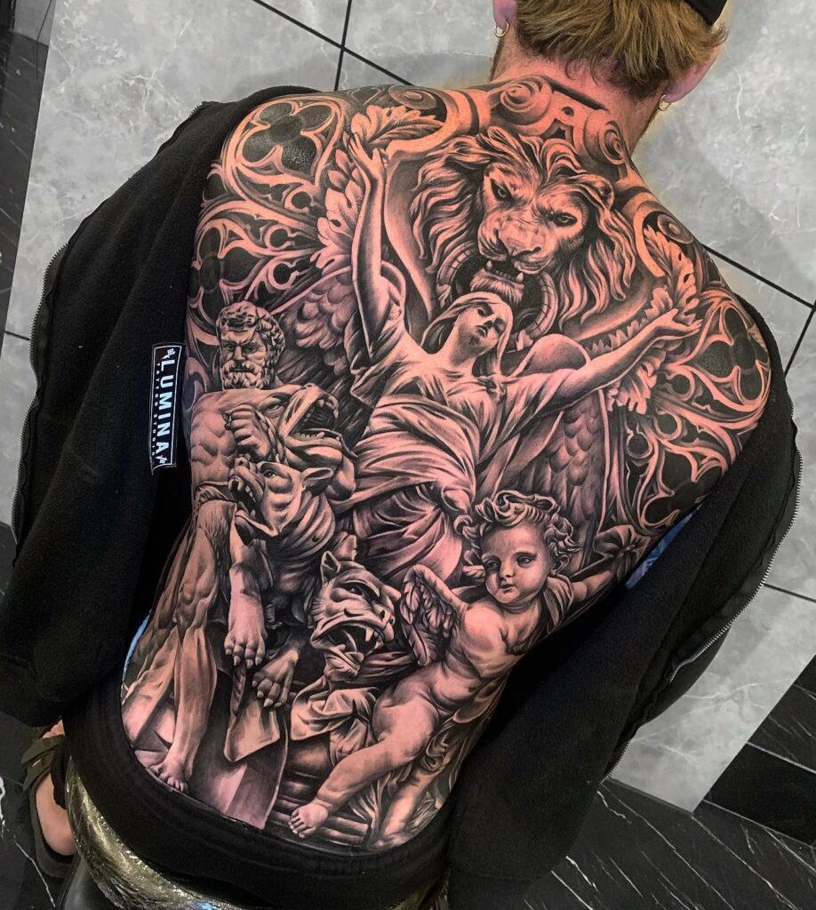 12+ BACK TATTOOS FOR MEN THAT LOOK AWESOME! 12 Full Back Tattoo