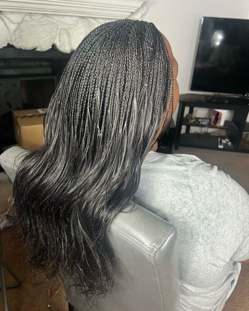 35 Micro Braids Ideas to Elevate Your Hairstyle in 2024 10 Invisible Micro Braids