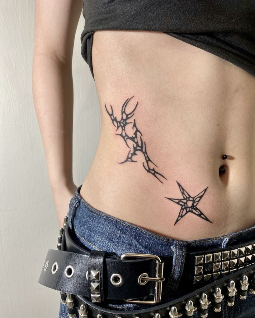 12 Amazing STAR TATTOO IDEAS To Inspire You 19 Tribal Style Designs