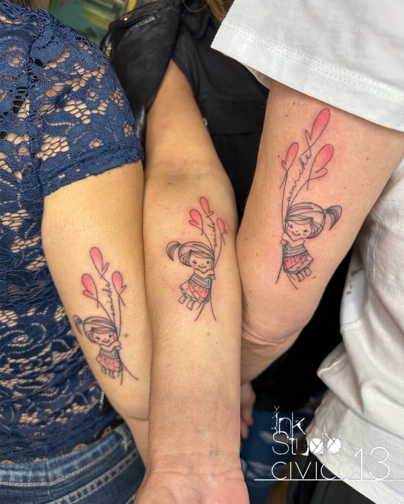 12+ MATCHING BEST FRIEND TATTOOS TO Show Off Your Bond With Your Bestie 15 Matching Best Friend Tattoos