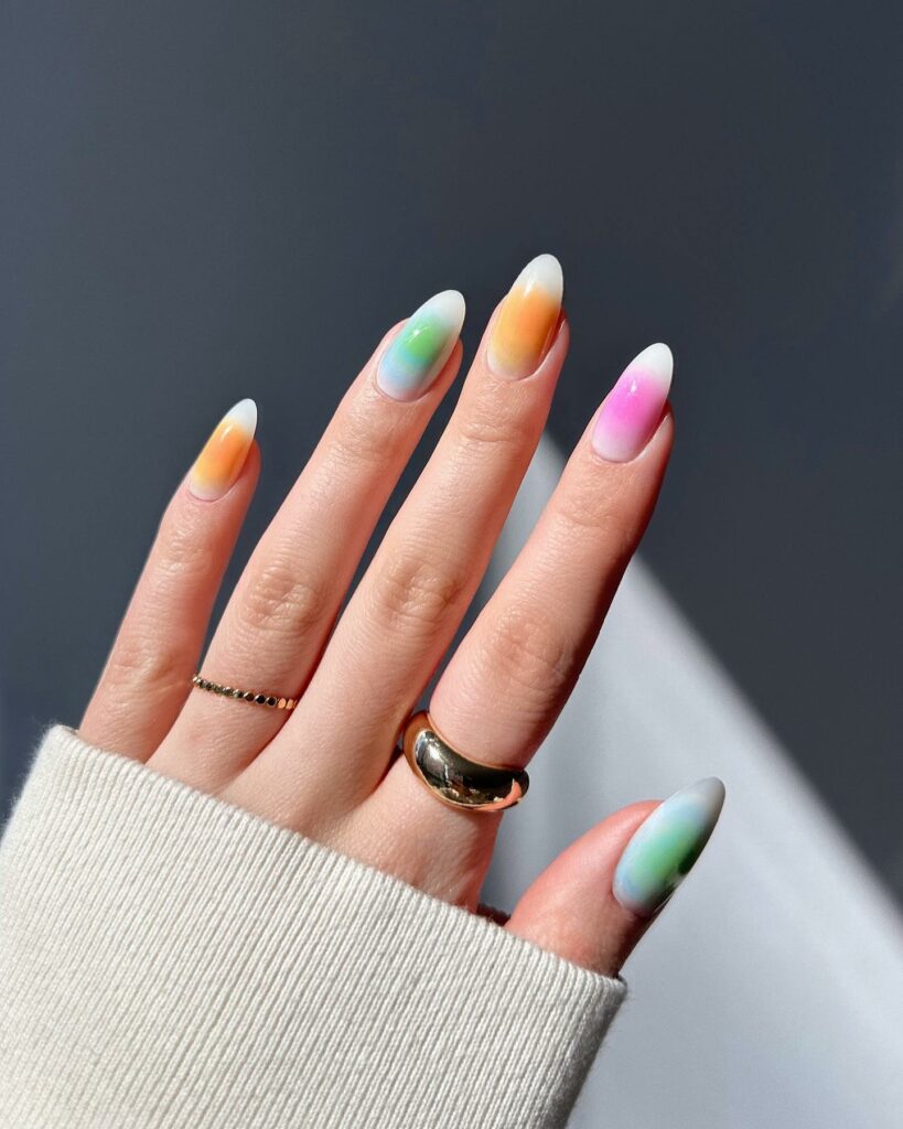 30 Latest Aura Nails Ideas To Try In 2024! 19 Pastel Dream