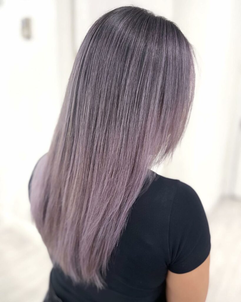 40 Purple Highlight Hair Ideas to Try in 2024 28 Subtle and Muted