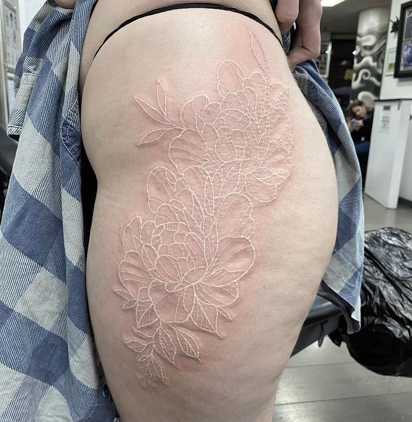 White Ink Tattoos - Yes This A Thing! Amazing Designs To Inspire You In 2024 15 White Ink Tattoo