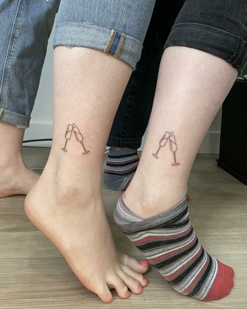 12+ MATCHING BEST FRIEND TATTOOS TO Show Off Your Bond With Your Bestie 18 Simple Best Friend Tattoos