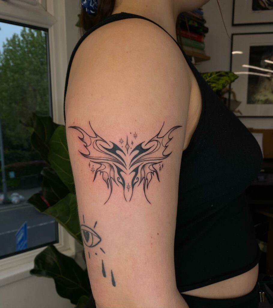 27+ Butterfly Tattoo Meanings To Inspire You! 31 Tribal Butterfly