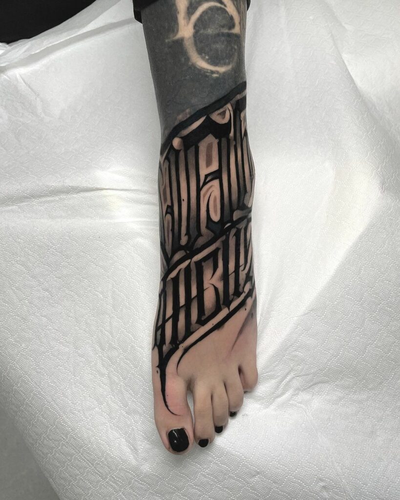 12+ Awesome COVER UP TATTOO DESIGN IDEAS To Inspire You! 17 Foot Tattoo Cover Up Idea