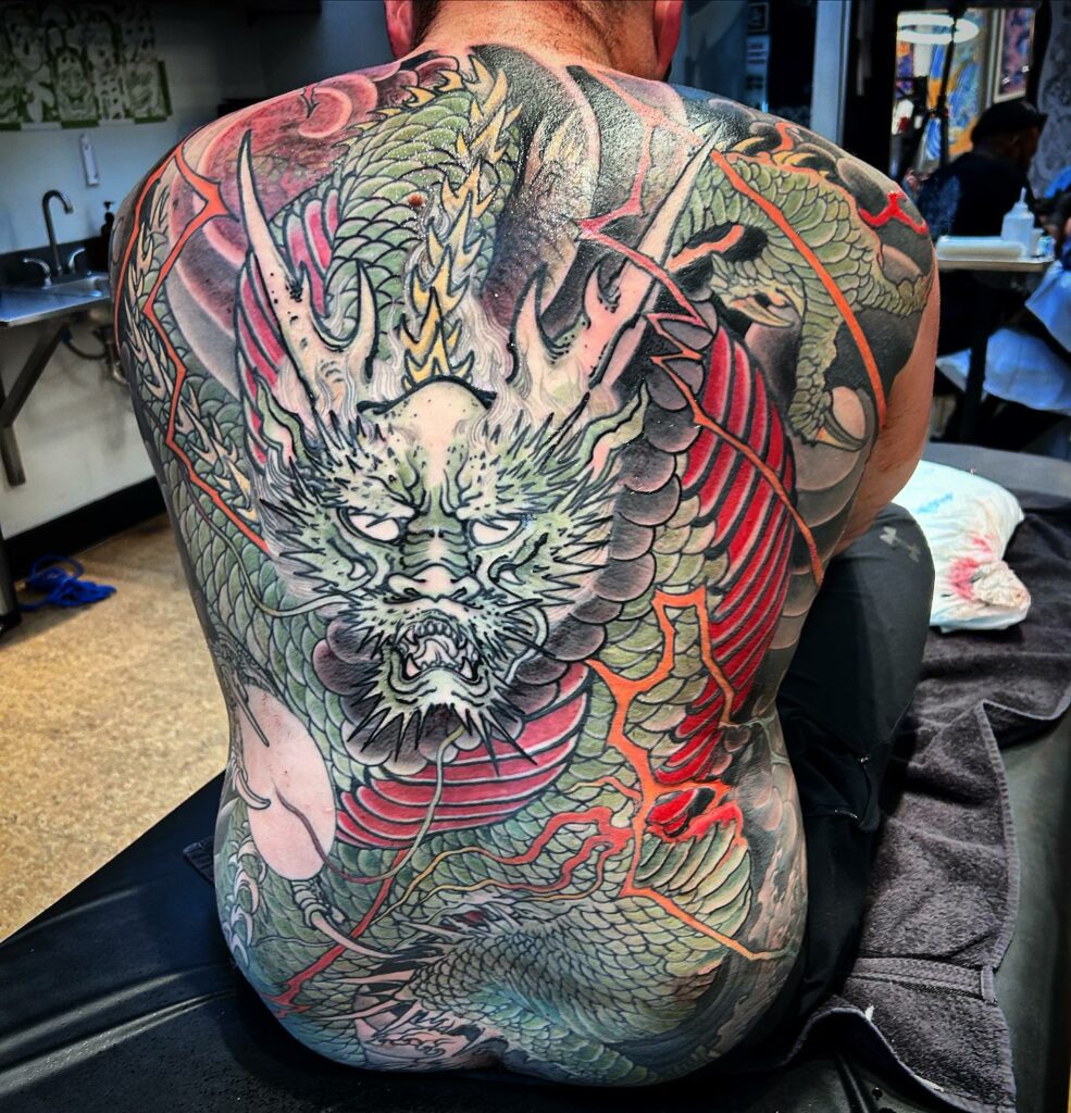 12+ BACK TATTOOS FOR MEN THAT LOOK AWESOME! 20 Dragon Back Tattoo