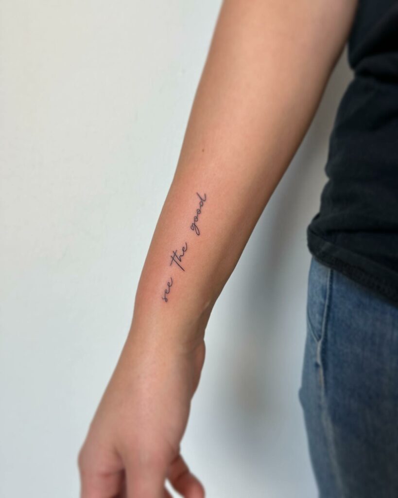 12+ Inspiring STICK-AND-POKE TATTOO IDEAS FOR 2024 20 Hand-Poked Quotes and Phrases Tattoo Ideas