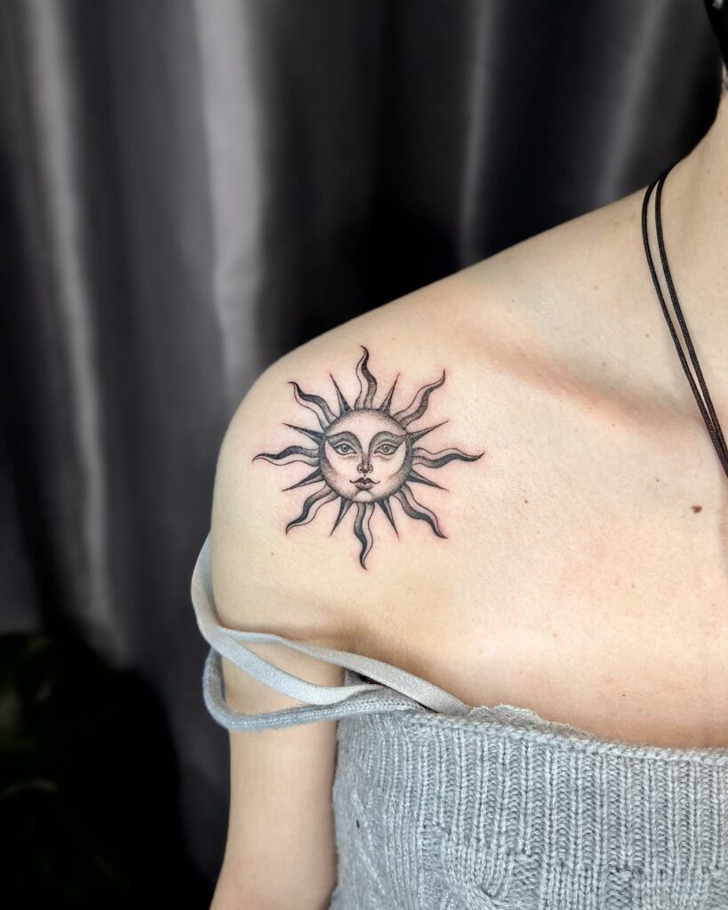 20 Amazing Tattoo Ideas For Women in 2024 23 Sun Tattoos