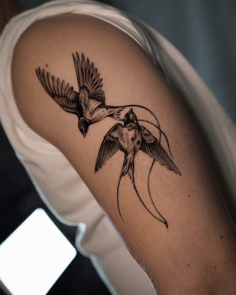 12+ Amazing ARM TATTOO IDEAS FOR MEN - updated for 2024! 14 Delicate Upper Arm Tattoo
