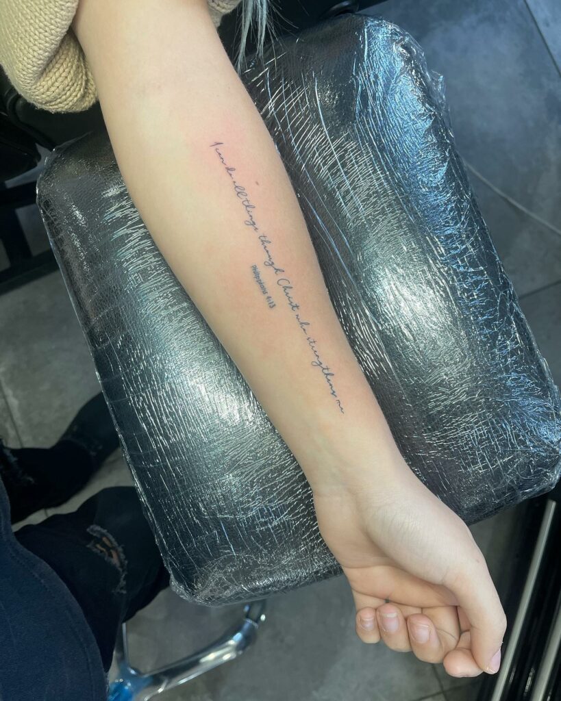 20+ Amazing Scripture Tattoos for Women 30 Bible Verse Tattoo