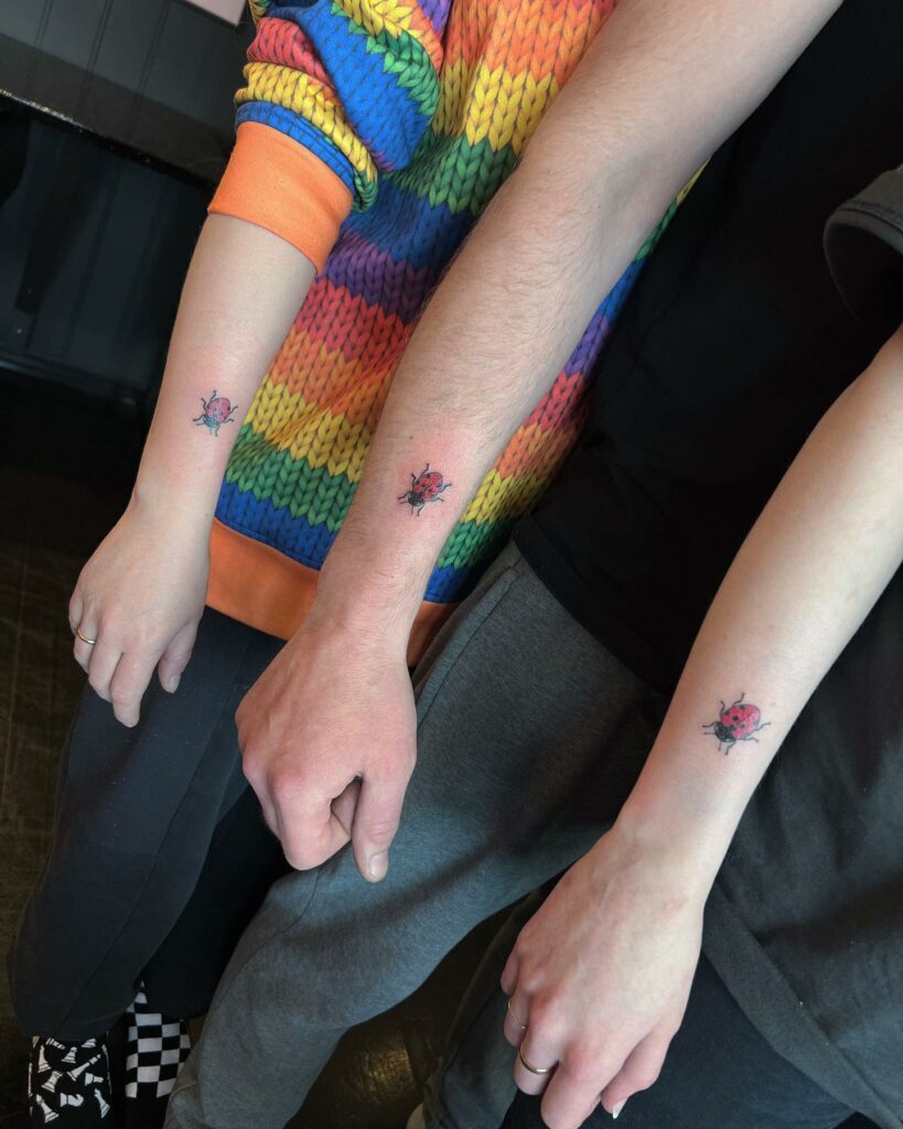 10 Best Ladybug Tattoo Ideas In 2024! 18 Matching Ladybug Tattoos