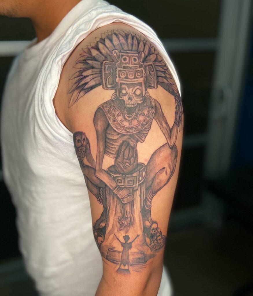 Amazing Aztec Tattoo Designs & Their Meaning - Updated For 2024 15 Aztec Tattoo
