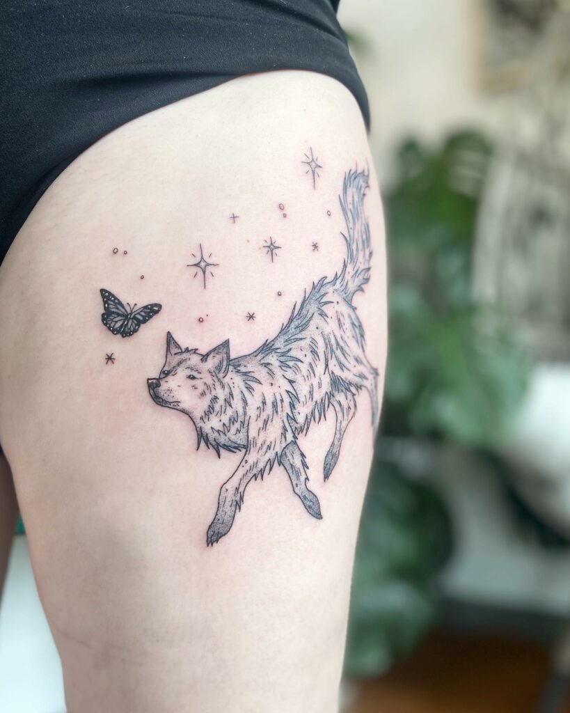 20 Amazing Tattoo Ideas For Women in 2024 14 Wolf Tattoos