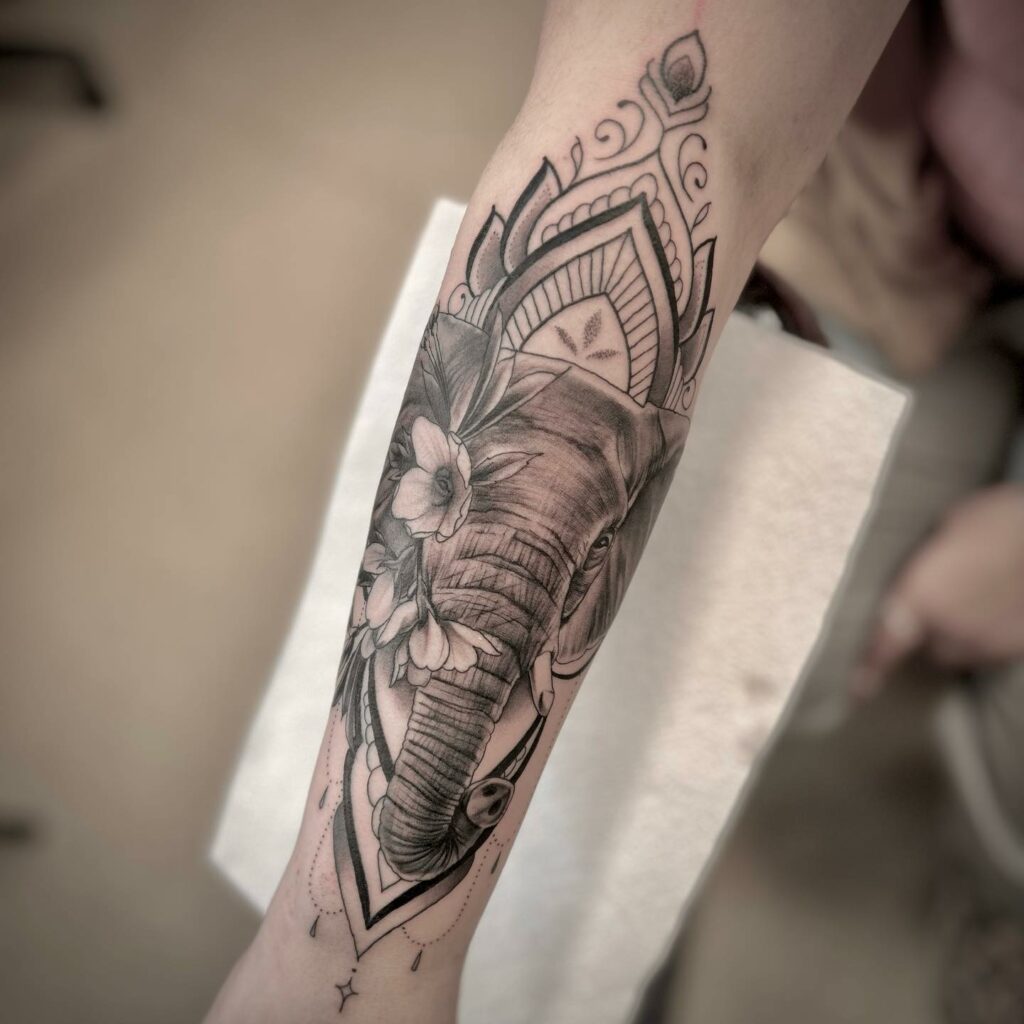 20 Amazing Tattoo Ideas For Women in 2024 15 Elephant Tattoos