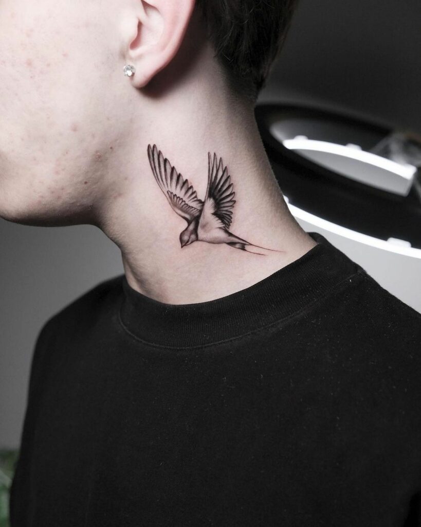 10 Amazing Swallow Tattoo Designs & Their Meaning 16 Swallow Tattoo