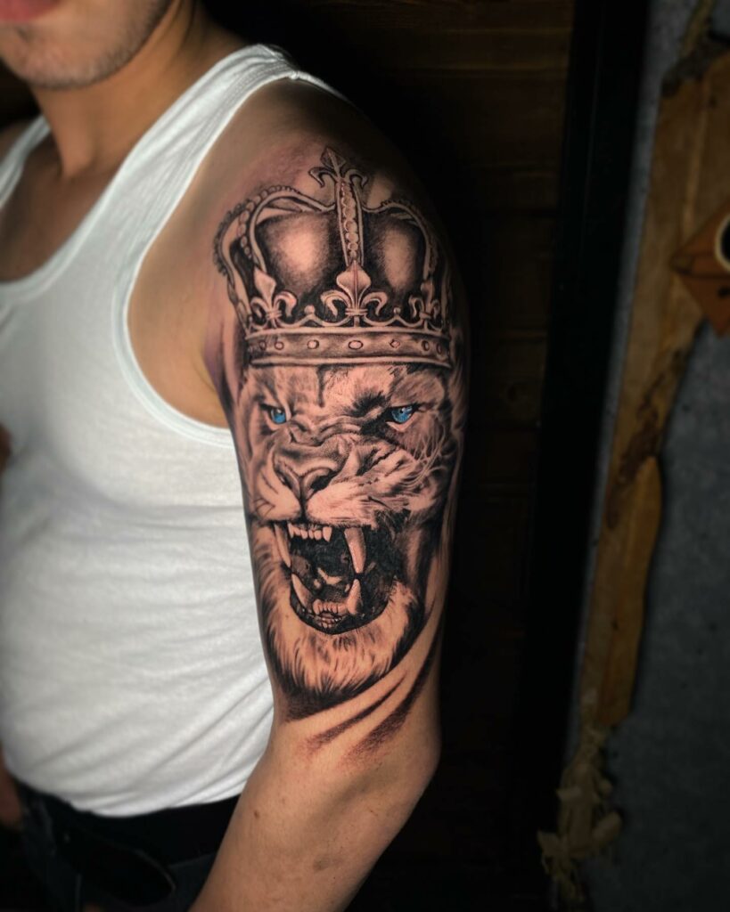 10 Amazing Lion Tattoos + Meanings To Help Inspire you in 2024 14 Lion Tattoo
