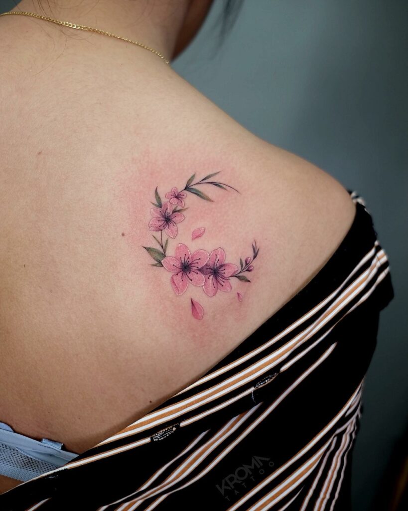 12+ Amazing CHERRY BLOSSOM TATTOOS - Updated For 2024 11 Cherry Blossom