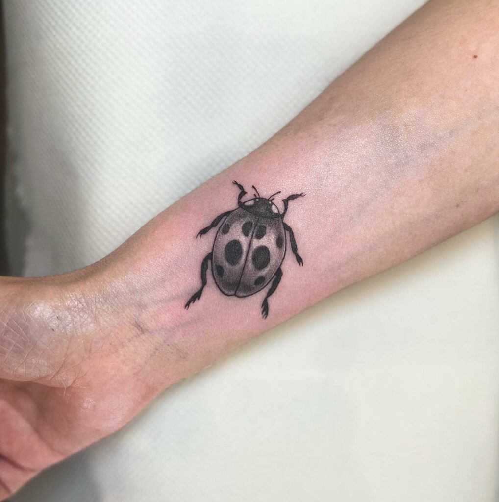 10 Best Ladybug Tattoo Ideas In 2024! 12 LadyBug Tattoo
