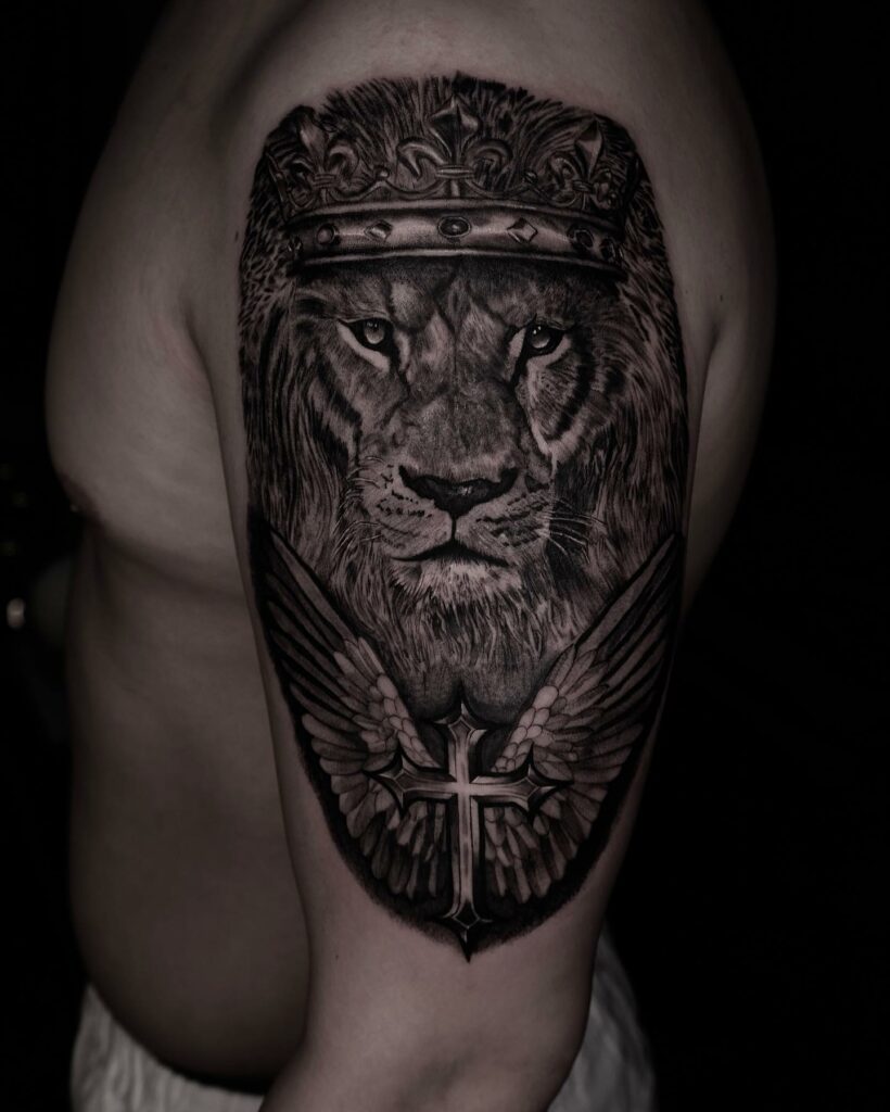 10 Amazing Lion Tattoos + Meanings To Help Inspire you in 2024 10 Lion Tattoo