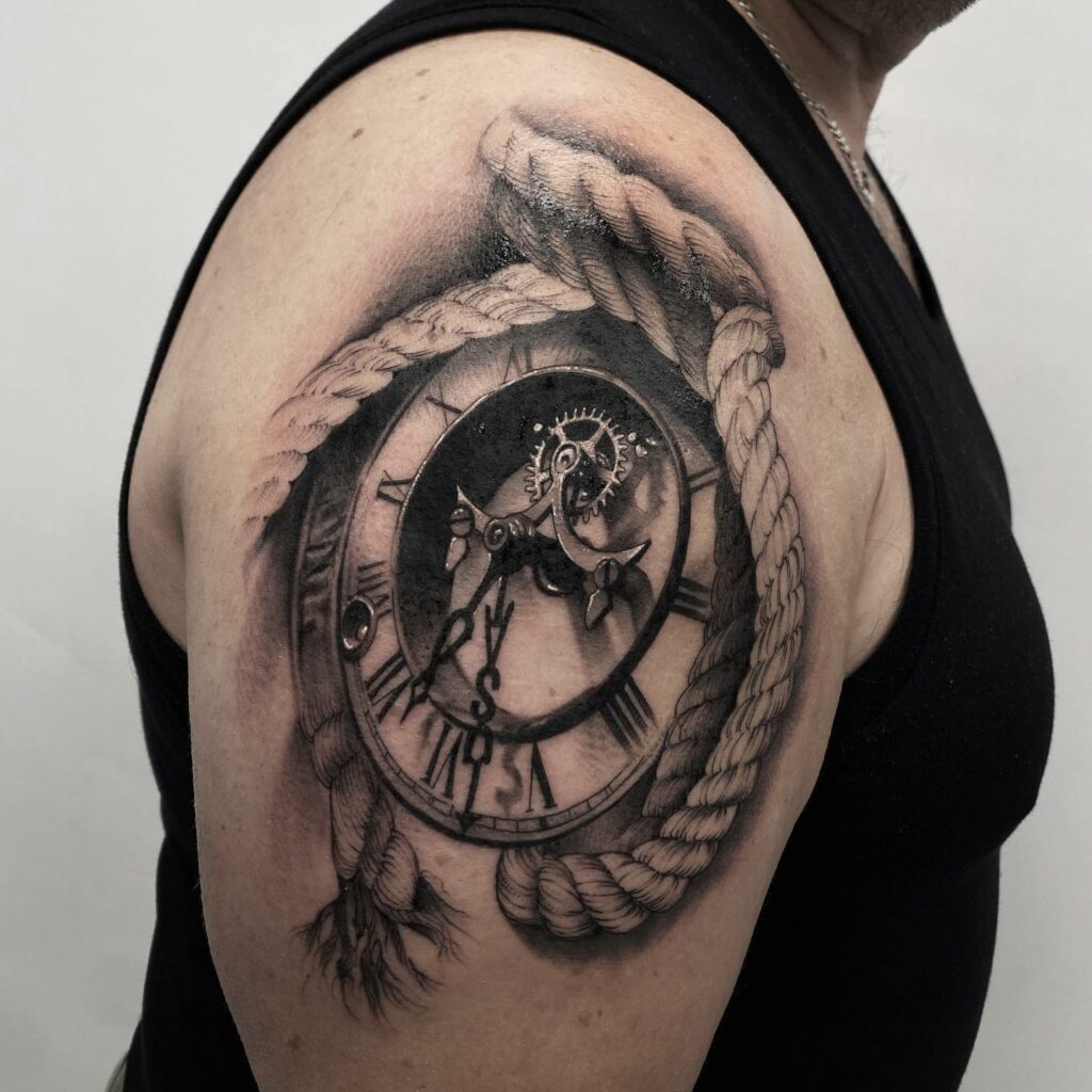 12 COOL CLOCK TATTOOS PLUS MEANINGS 13 Clock Tattoo