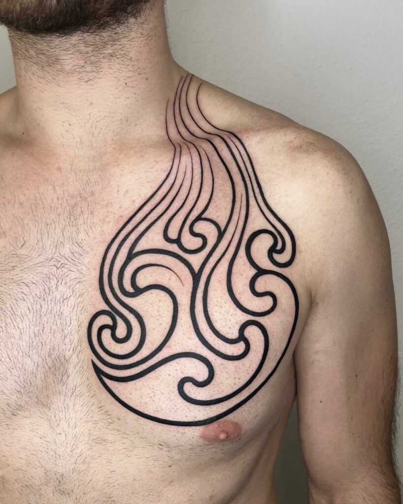 10 Amazing Chest Tattoos For Men + Meanings - updated for 2024 11 Minimalist Ideas for Men’s Chest Tattoos
