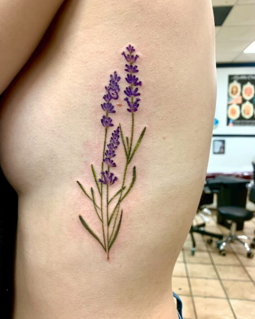 10 BEST LAVENDER TATTOOS WITH MEANINGS IN 2024 22 Realistic Lavender Tattoos