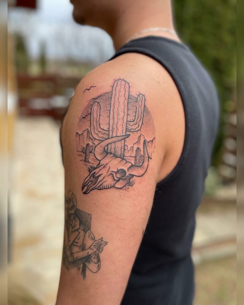 Amazing Bull Skull Tattoo Designs To Inspire You in 2024 15 Bull Skull Tattoo