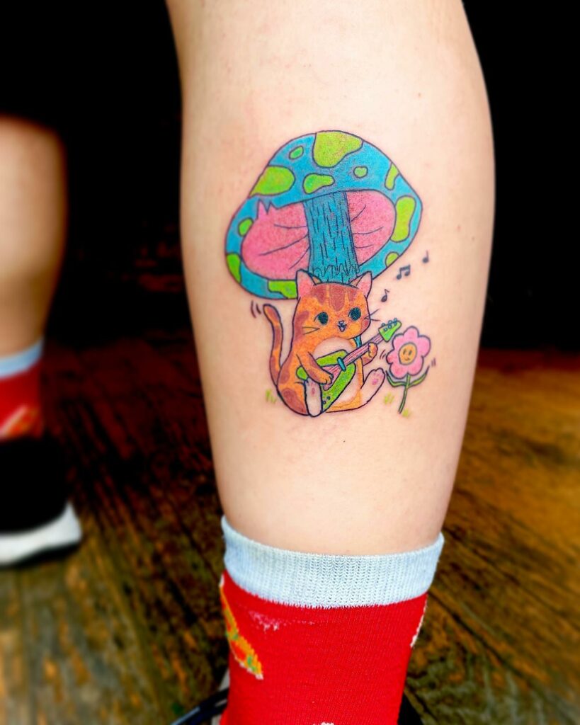 Mesmerizing Mushroom Tattoo Ideas + Meanings for 2024 16 Animals and Mushroom Tattoo