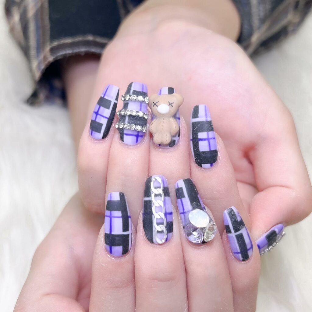 Discover 35 Lovely Lilac Nail Designs to Try in 2024 45 Cross Hatch
