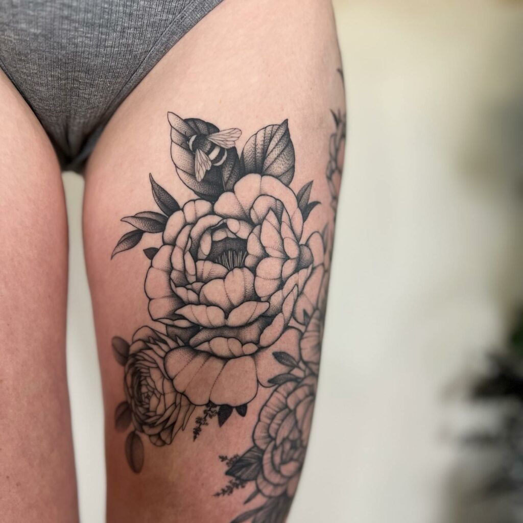 12 Amazing Thigh Tattoo Ideas - UPDATED 2024 14 Women’s Thigh Tattoo