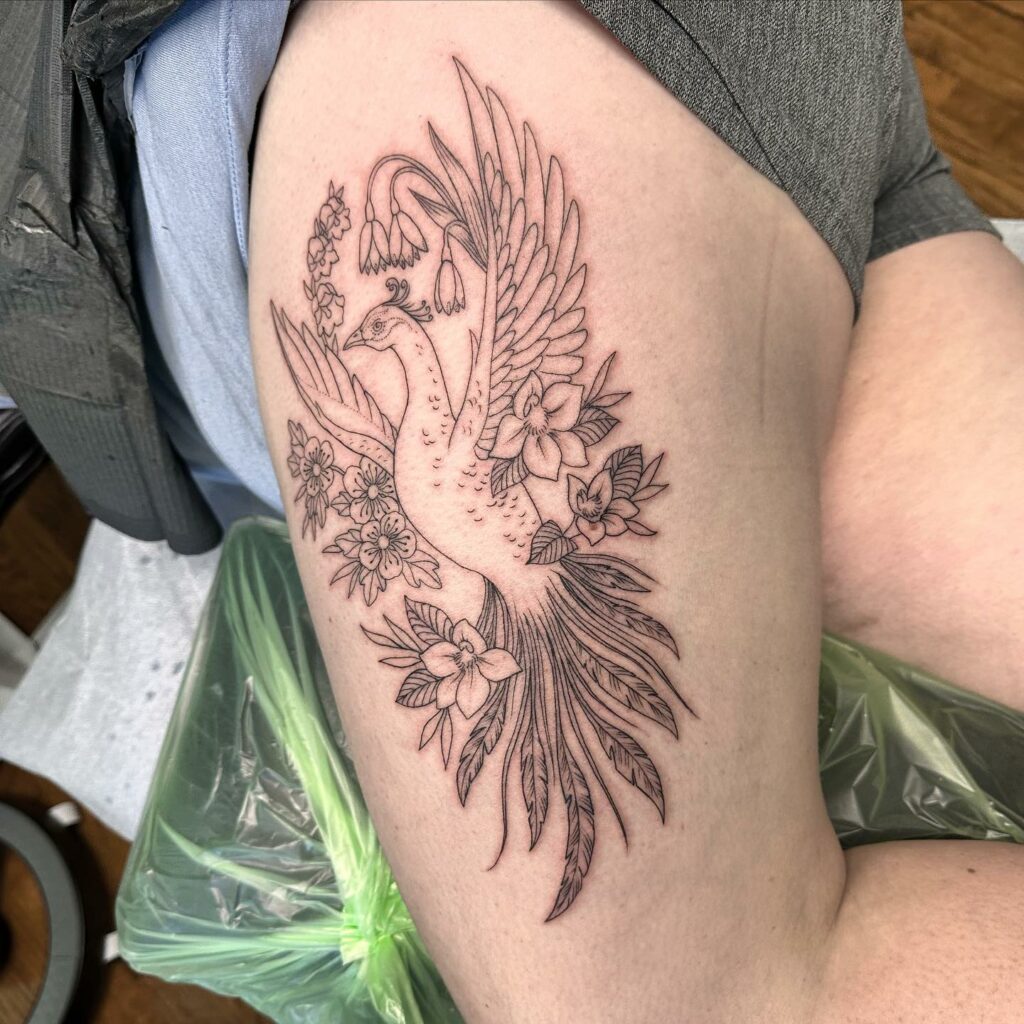 12 Amazing Thigh Tattoo Ideas - UPDATED 2024 13 Women’s Thigh Tattoo