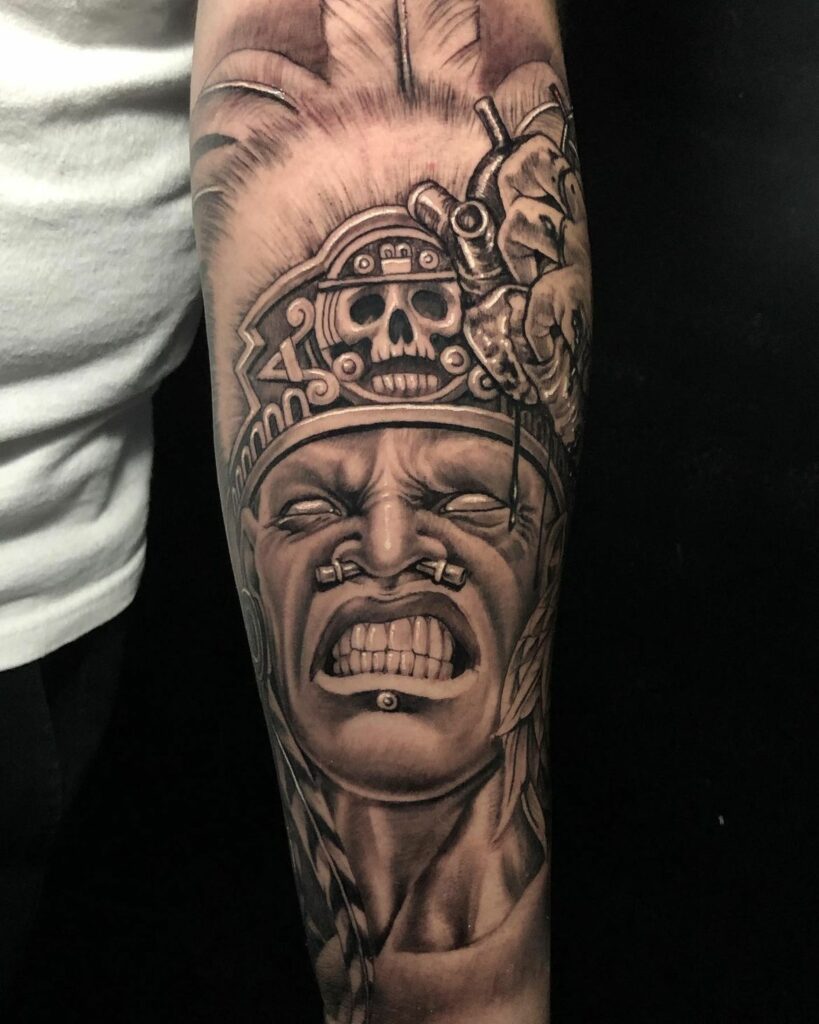Amazing Aztec Tattoo Designs & Their Meaning - Updated For 2024 13 Aztec Tattoo