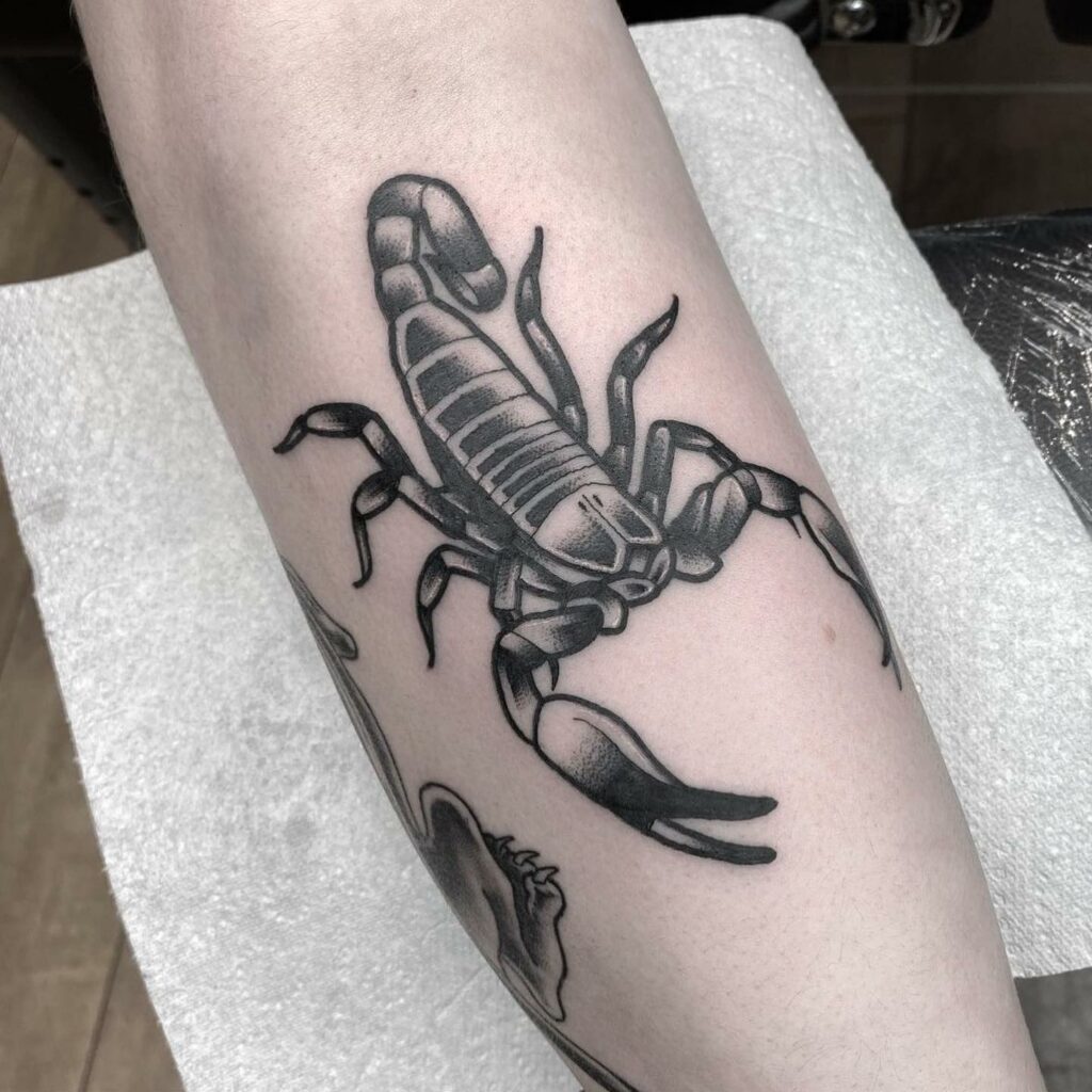 SCORPION TATTOO MEANINGS & DESIGNS TO INSPIRE YOU IN 2024 12 Scorpion Tattoo