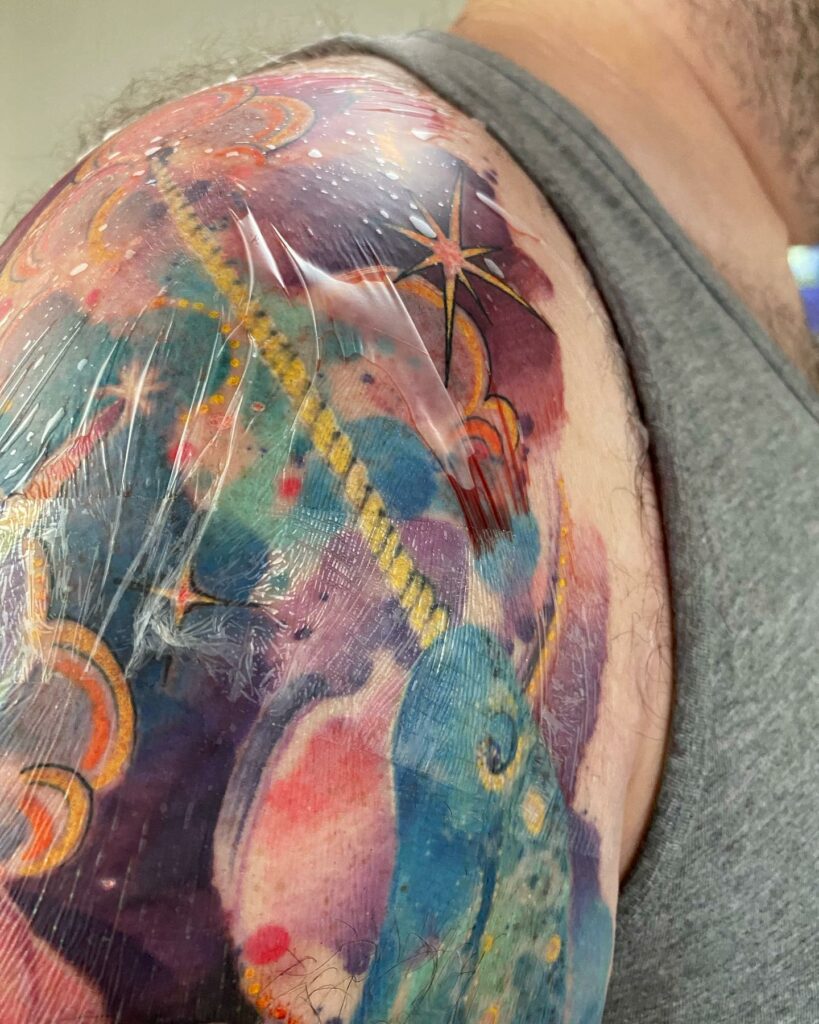 GOT AN INK SACK AFTER TATTOOING - DON'T PANIC WE ARE HERE TO HELP! 12 Ink Sack